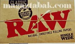 Сигаретная бумага RAW single wide classic 100