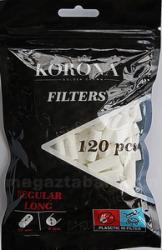 Фильтры для самокруток Korona Regular Long 8 мм (120 шт.)