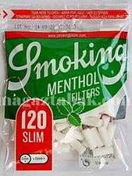 Фильтры для самокруток Smoking Slim Mentol