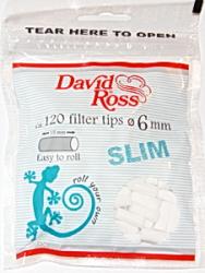 Фильтры для самокруток David Ross slim 6 mm