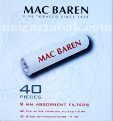 Фильтры для курительных трубок Mac Baren 9 мм 40 шт