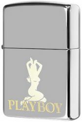 Зажигалка Zippo 24046 Playboy Bunny Silver