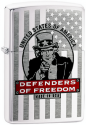 Зажигалка Zippo 24185 Defenders Of Freedom